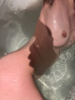 Hot bath nude photo